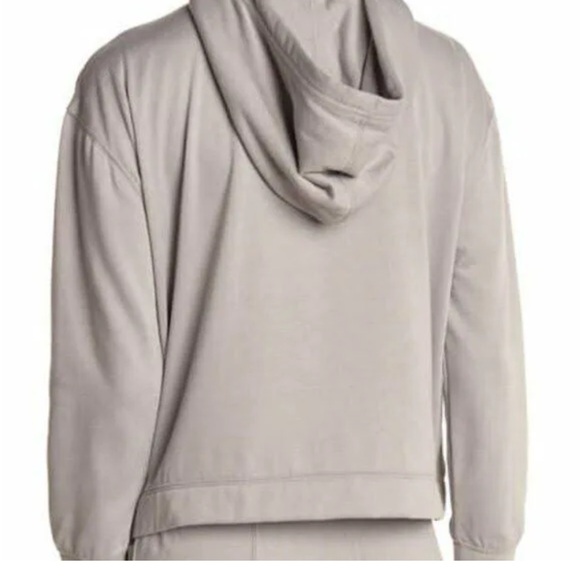 NWT GREY CROPPED HOODIE - Picture 3 of 8